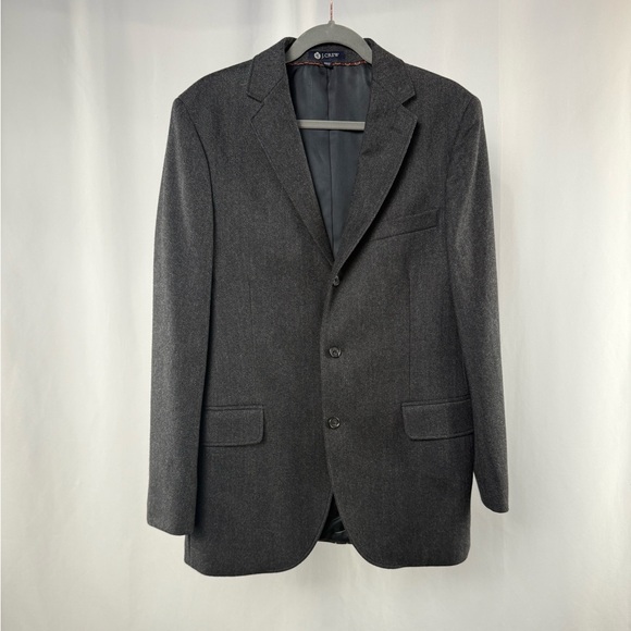 NWT‎ J. Crew Wool Legacy Sportcoat in Charcoal Gray Size 38R